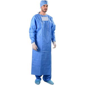 ثوب جراحي معقم مقاوم للسوائل لغرفة العمليات