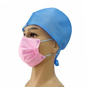 يمكن التخلص منها Earloop 3-Ply Nonwoven Face Masks الملونة